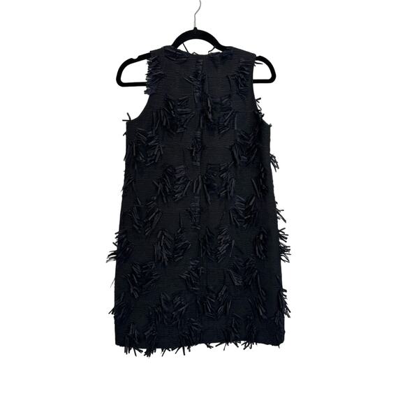 Hunter Bell Fringe Black Party Dress XS - Picture 2 of 5